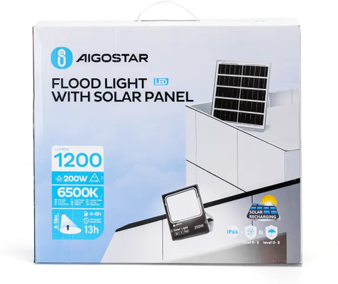 Foco Led con Panel Solar 200W